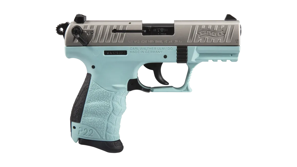 P22 3.42" Angel Blue 10RD 22LR California